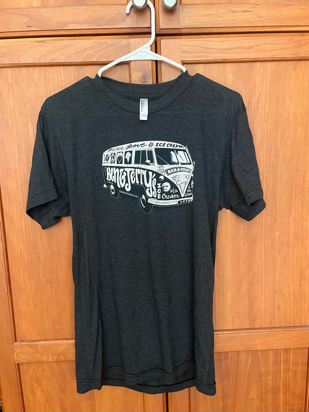 Ben & Jerry’s Exclusive Burlington VT Black Graphic Tee - Ice Cream Van